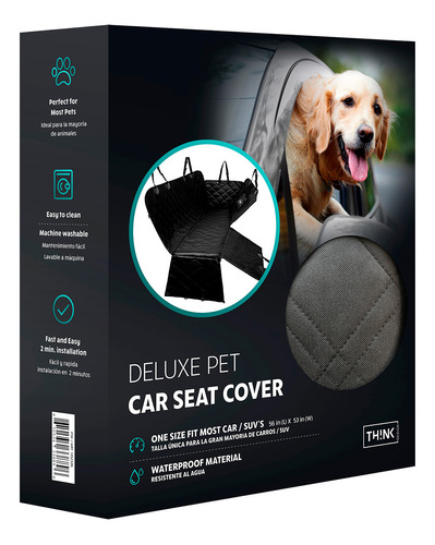 Funda Impermeable/antiarañazos Asiento Auto Para Mascotas