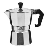 Cafetera Italiana Moka 3 Tazas Espresso Manual 3 Colores