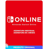 Nintendo Switch Online 3 Meses Brasil - Envio Flash