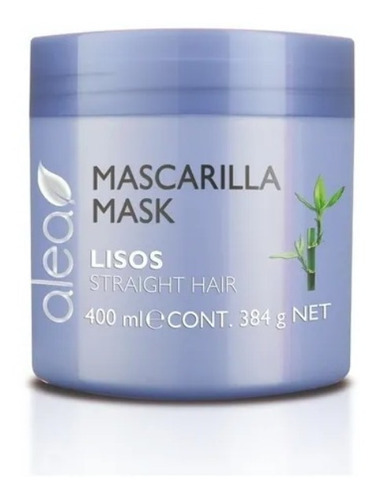 Salerm Alea® Mascarilla Cabellos Lacios  De 400 Ml 