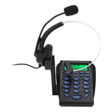 Teléfono Con Cable De Auriculares & Dialpad Diadema Call C