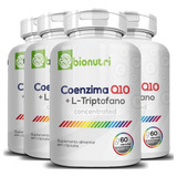 4x Coenzima Q10 100mg Com L-triptofano 60 Cápsulas Bionutri