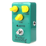 Pedal De Efeito Vintage Jf-01 Bypass Overdrive Joyo Pedal