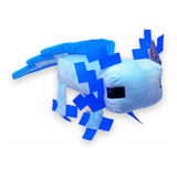 Peluche Ajolote Azul Minecraft Cliffs And Caves