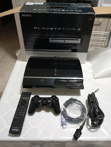 Playstation 3 Fat Retrocompativel Na Caixa