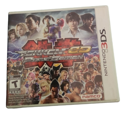 Tekken 3d Prime Edition Nintendo 3ds 2ds Fisico 