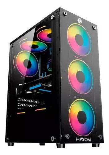 Gabinete Gamer Hayom Gb1729 Preto