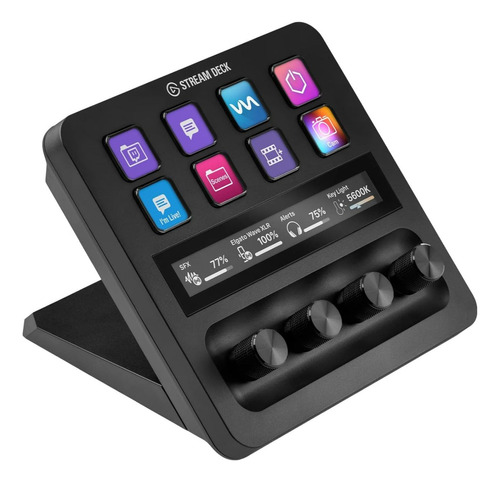 Mezclador De Audio Elgato Usb-c Stream Deck +, Controlador