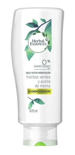 Acondicionador Herbal Essences Daily Hidratante 670 Ml