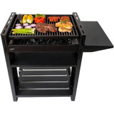 Parrilla Bosca Alerce Black A Carbon Detalle Leve