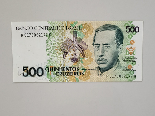 C216 Nota Antiga De 500 Cruzeiros/ Sem Carimbo Fe 