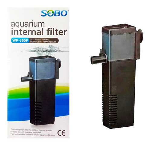 Filtro Interno Sobo Wp 350f 1200 L/h