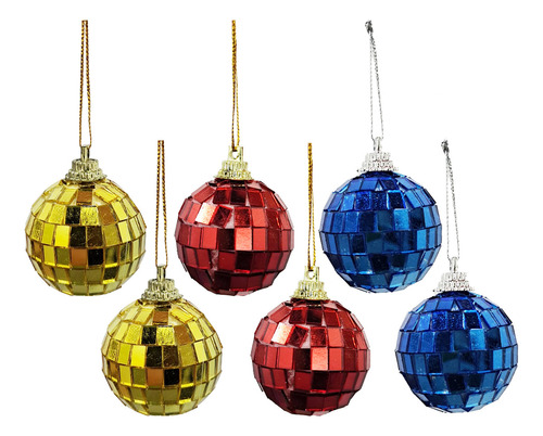 Set X18 Bola Esfera Decoración Navideña Navidad Árbol