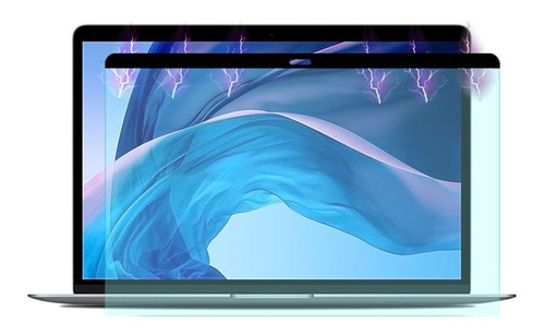 Protector De Pantalla Magnético Con Bloqueo De Luz Azul Anti