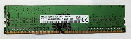 Memoria Ram Ddr4 8gb Pc4-2666v Sk Hynix Para Pc 