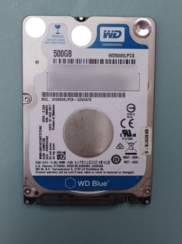 Western Digital Wd Blue Wd10spzx 1 Tb - Azul