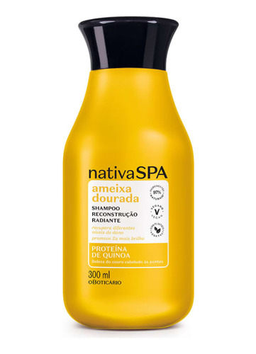 O Boticario Nativa Spa Shampoo Ameixa Dourada 300ml