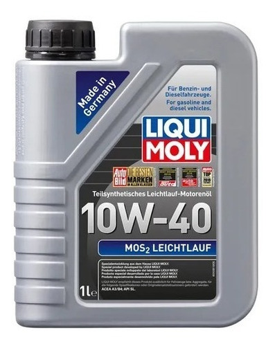 Aceite Sintetico 10w40 Liqui Moly 1l