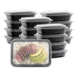 Recipientes Para Comida 15pz Reutilizable Contenedores Boxes