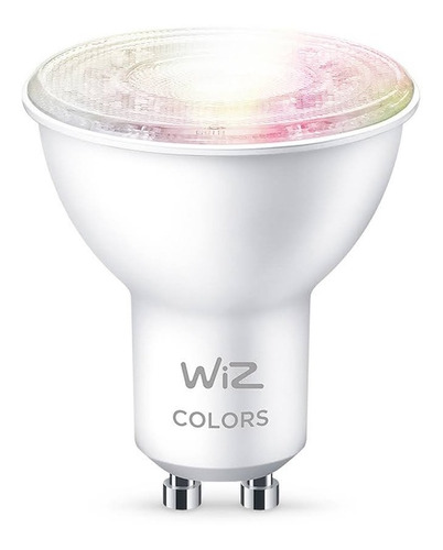 Lampara Led Dicroica Gu10 Wifi Color 4.9w Wiz Rgb