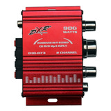 Amplificador Dxr Mini 2 Canales 900w 