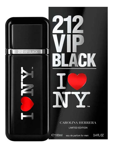 Perfume212 Vip Black I Love Ny Edp 100ml Carolina Herrera