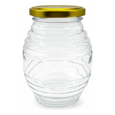 Frasco Para Miel \u002F Mielero 400 Ml De Vidrio (24 Piezas) | Envío gratis