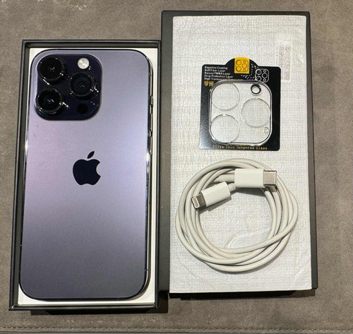 iPhone 14 Pro 256gb Deep Purple C/batería 88..