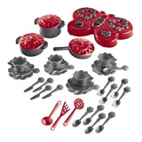 Kit Cozinha Infantil Completa Jogo De Panela + Fogãozinho