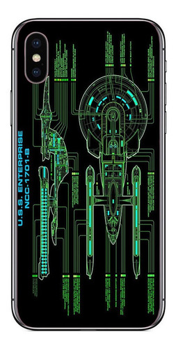 Funda Para iPhone Todos Los Modelos Acrigel Star Trek 4