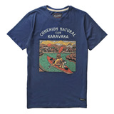 Remera Karavaka Estampa Kayak Algodón Hombre