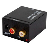 Convertidor De Audio Digital Óptico A Rca - Ps