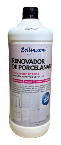 Renovador De Porcelanato E Cerâmicas Bellinzoni 1l Limpador