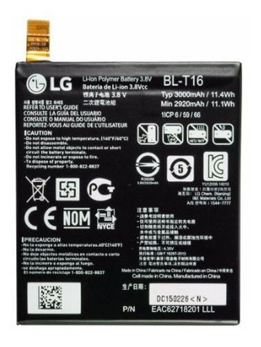 Bateria Bl-t16 LG G Flex 2