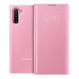Funda Original View Cover Rosa Samsung Galaxy Note 10 Korea