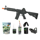 Rifle Airsoft M4a1 Fm-04+red Dot+carregador+bateria+bbs+óleo