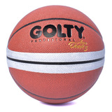 Balón De Baloncesto Profesional Golty Aero Dunk No.5 Color Marrón