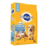 Alimento Pedigree Sano Crecimiento Para Perro Cachorro De Raza  Mediana Y Grande Sabor Mix En Bolsa De 20kg