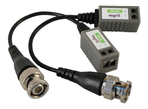 Balun De Video Nisuta Ns-bv Cctv X Par Hasta 1500m Por Utp