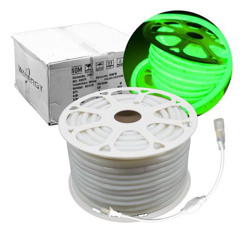 Manguera Neon Flexible Led 50mts 360 Grados Luz Total Oferta