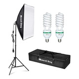 Mountdog Kit De Iluminacin Softbox, Sistema De Iluminacin