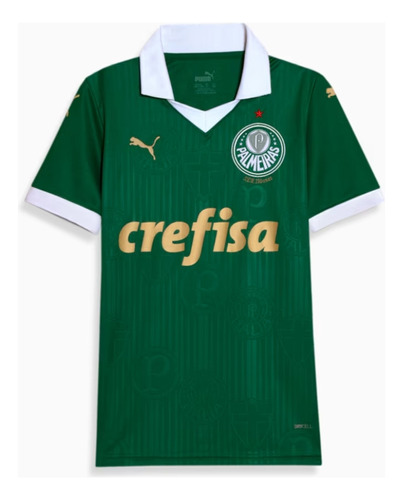 Camisa Palmeiras Puma 1 Home Torcedor 24/25 Juvenil