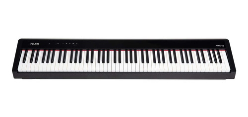 Piano Digital Nux Npk-10 Color Negro 88 Teclas Pedal +fuente