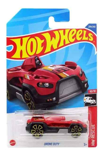 Auto Hot Wheels Edicion Especial Hw Rescue Original Mattel