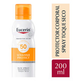 Eucerin Toque Seco Protector Solar Corporal Fps 50 200 Ml