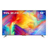 Televisor Tcl 55  Smart Tv 4k Uhd 55p735 Google Tv Negro