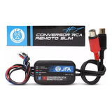 Conversor De Fio Rca Remoto Slim Jfa 12v Radio Mp3 Modulo