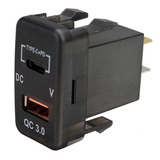 Adaptador De Cargador Rápido Para Coche Qc3.0 Dual Usb Quick