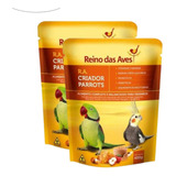 Ração Farinhada Criador Parrots Calopsita Ring Neck 4kg 2un