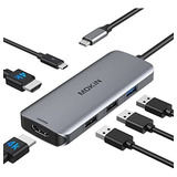 Estacin De Acoplamiento Usb C A Doble Hdmi, Usb C Hub Dual